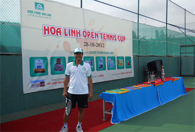 Tham dự giải _Cup Hoa Linh open lần 1_ năm 2012
